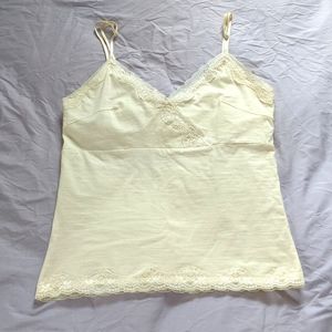 Lace tank top